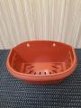 Set of 1 Red Imported Wall Basket Hanging Pot Flower pots Succulent Plants. 