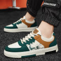 Sneakers for Men, All Season PVC Casual Style Sports Hiking Sneakers Blue & Beige Green Available. 