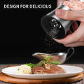 Pink Salt grinder with Himalayan Pink salt coarse grains (200gm) by Himalayan Vintage. 