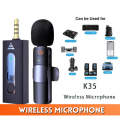 VALLOR Wireless Collar Microphone Receiver with Transmitter. 