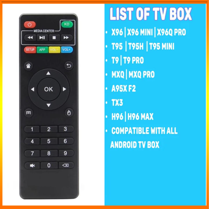 Android Box Remote Universal | Compatible With All Android Smart Box