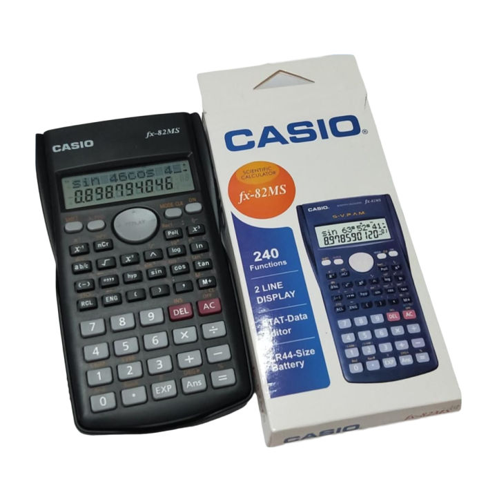 Basic Scientific Calculator, Fxx-82 MS, Black Basic Preliminary