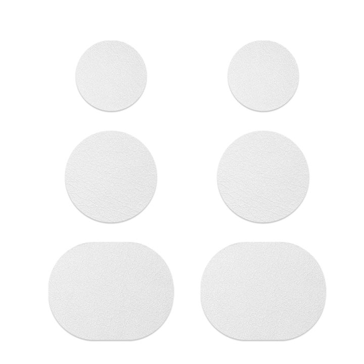 Shoe Patch Sneakers Mesh Hole Repair Subsidy Retro Minimalist- 6Pcs Self-adhesive Shoe Repair Stickers Shoe Patch Kit- Microfiber PU Leather Repair Shoe Patch