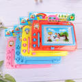 Magic Slate Drawing and Writing Board for Kids Children's Color Magnetic Magic Slate Drawing Board Cartoon Color Writing Board with 3 shapes Stamp Baby educational children's toys writing print drawing board magnetic board Best Gift For Kids. 