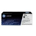 HP 12A Black Original. 