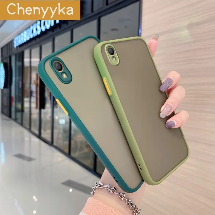 chenyyka%20For%20OPPO%20A37%20OPPO%20A37F%20Case%20Transparent%20Frosted%20Hard%20Back%20Cover%20Lens%20Camera%20Protection%20Phone%20Case%20Edge%20Full%20Cover%20Case%20Fall%20Protection%20Sleeve%20-%20Image%202