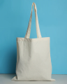Plain Premium Cotton Tote Bag for Shopping, Girls, Packaging & Everyday Use – Eco-Friendly Organic Fabric (15"x16"). 