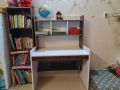 High Gloss Study Computer Desk Home Kids Computer Table Study Table Workstation( Customized). 