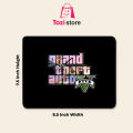 Gaming Mouse Pad Premium  8" x 6.5  Thick Non-Slip Rubber Base, Smooth Cloth Surface for Precision Control - Tozistore. 