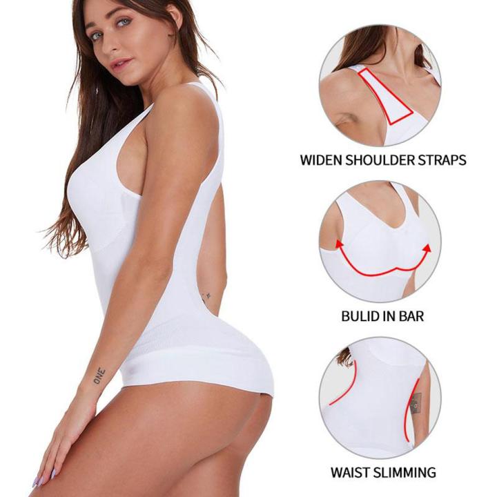 Cami Tank Top Waist Trainer  binderss modeling strap body tummy corset shapewear slimming girdle belts faja