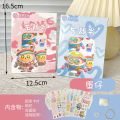 New Gull Pop-up Quiet Book DIY Handmade Sticker Book Cute Landscaping 3D Mechanism Book Decompression Children's Toys. 