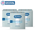 Durex Condoms Invisible 12 Pieces - Pack of 3. 