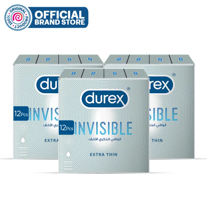 Durex%20Condoms%20Invisible%2012%20Pieces%20-%20Pack%20of%203%20-%20Image%202