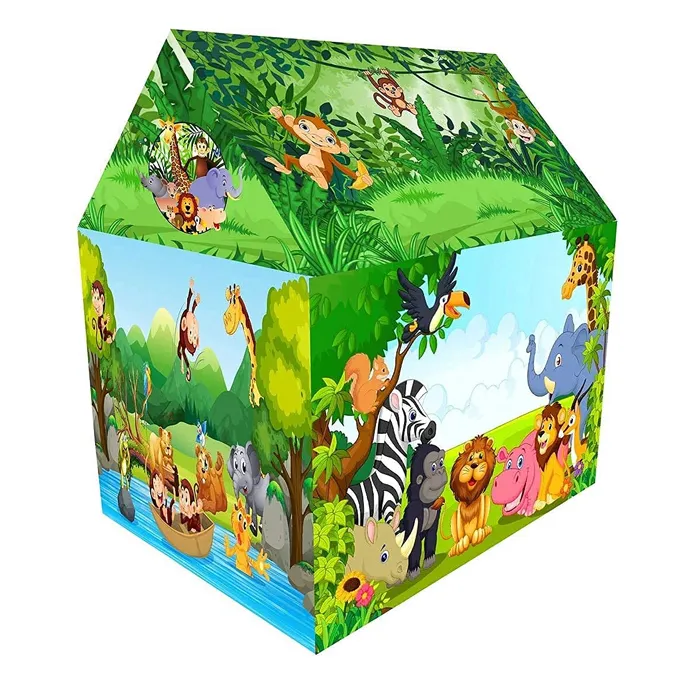 My Animal Jungle Book Theme Zoo PVC Vinyl Plastic Tent House Jumbo