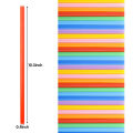 300Pcs 10.3in Jumbo Straws Smoothie Straws Assorted Bright Colors. 