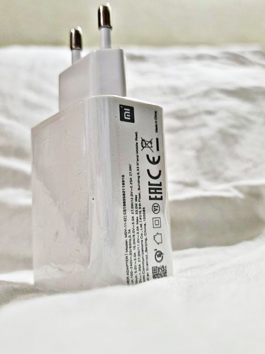 MI 33W FAST CHARGER + FREE C-TYPE CABLE  [ SUPPORT ULTRA FAST TURBO CHARGING ]