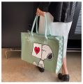 TOFASHIONS Bag Women Canvas Cute One Shoulder Crossbody Bag Large Capacity 2023 New Cute College Student Classroom Handbag 23081703. 