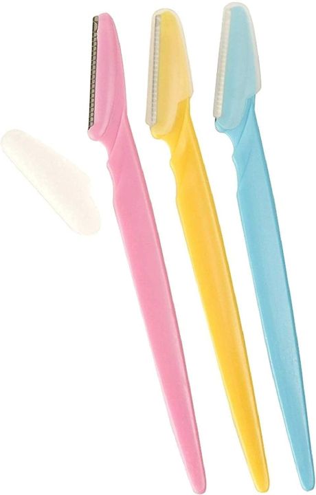 Women%20Face%20&%20Eyebrow%20Razor,%20Reusable%20&%20Biodegradable%20Quick%20&%20Easy%20Facial%20Hair%20Removal%20at%20Home%20Neck,%20Face,%20Upper%20Lips%20as%20well%20as%20Unnecessary%20Hairs%20Elsewhere%20Shaping%20Trimmer%20Shaper%20Shaver%20Tool,%20Painless%20Facial%20%20(Pack%20of%203)%20-%20Image%207