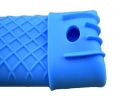 Techmanistan Random Color Silicone Heat Resistance Hot Pan Handle Cover, Silicone Pot Grip Sleeve Heat Resistant Slip Saucepan Handle. 