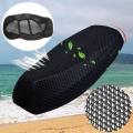 Universal motor bike motorcycle cool mesh 10mm XXL net design seat cover sunscreen cushion bike seat protector sun block heat insulation water rain proof mesh pad for all motorbikes NF MART. 