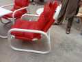 Water proof garden, lawn chairs set with table and Umbrella (4 chairs, 1 table and 1 Umbrella). 