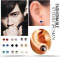 Acupressure Slimming Earrings Healthcare Weight Loss Stud Earring Healthy Stimulating Acupoints Gallstone Clip Magnetic Therapy. 