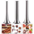 1pc Meat Grinder Enema Accessories Sausage Funnel Stainless Steel Lengthened Arc Enema Tube Large Medium and Small. 