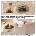 Plastic Drain basket Versatile Stainless steel Compact Kitchen sink accessories Adjustable Multifunctional sink filter for Home. 
