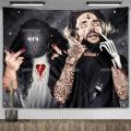 Sarcasmsm Boutique Suicideboys Kill Yourself Wall Tapestry Rapper Suicideboys Tapestry Aesthetic Dorm Background Teen Room Decoration. 