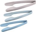 Chumta tong 3pcs Food Serving Tongs - Plastic Nesting Mini Tongs- for snack / candy / salad / bread / cake. 