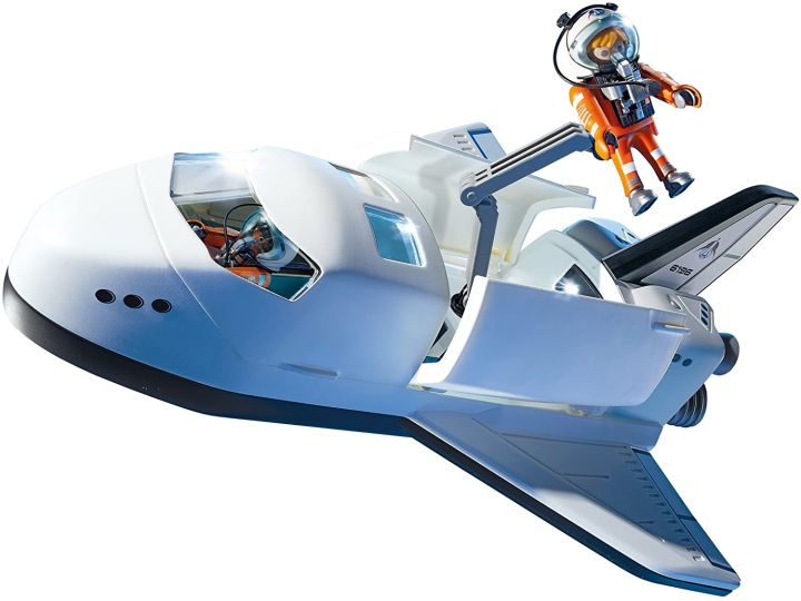 Playmobil 6196 City Action Space Shuttle with Light-up Boosters