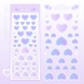 Steve Heart Sticker Atmosphere Love Sticker Photocard Toploader Decoration Material Stickers. 