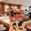 For iPhone 12 Pro Max Back Cover Cartoon Tom Jerry Design All-inclusive Film Phone Case Full Camera Protect Cover. 