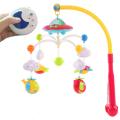 Remote Control Musical Cot Mobile Crib Bell Bed Ring Hanging Rotate with 108 Beautiful Music  Multicolour. 