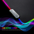 RGB Gaming Mouse Pad Gaming Mouse Mat for Gamer Waterproof Desktop Keyboard Mat with Lighting Mode for Office PC Computer Laptop - SIZE 900*400. 