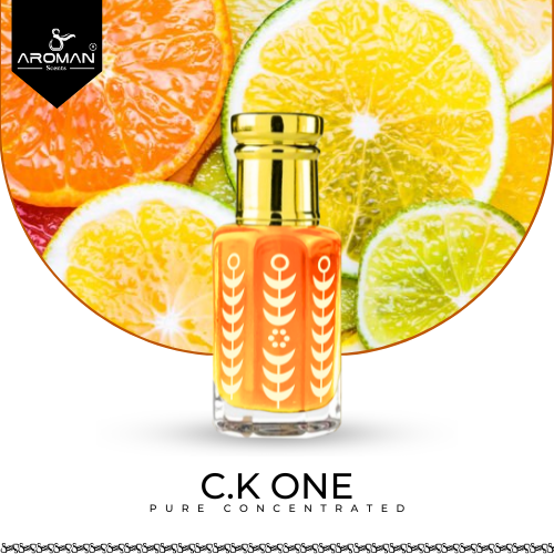 CK ONE Fragrance Oil / Attar - 6ml & 12ml | Men | Pure Concentrated | Alcohol-Free Fragrance Oil | Aroman Scents