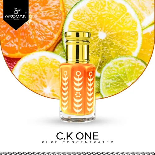 CK ONE Fragrance Oil / Attar - 6ml & 12ml | Men | Pure Concentrated | Alcohol-Free Fragrance Oil | Aroman Scents