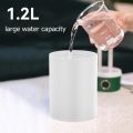 Air Humidifier for Room 1200ML Large Capacity USB Aroma Essential Oils Diffuser Humidity Display Mist Maker with Led Night Lights Double Spray Desktop Aromatherapy Purifier for Home Office. 