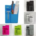 Shaver Shelf Bathroom Organizer Portable Multifunction Toothbrush Holder Toothpaste Rack Wall Mounted Silicone 21.5*14.5*4cm. 