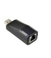 USB External Fast USB2.0 Ethernet Cable LAN Adapter 10/100Mbps For Laptop. 