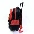 McQueen Cars 13Inch 3D Children's Trolley Backpack for Pre-Nursery,KG Kids School High Quality Bag. 