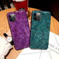 Protect Cover For iPhone 11 Pro Case Luxury Emerald marble Fashion Female Lady Rhinestone Phone Cases For iPhone 11 Pro Back Cover For girls and Boys. 