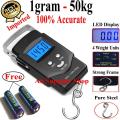 Imported Portable Electronic Digital Hook Scale Hanging Scale Fishing Scale Luggage Bag Scale Digital Pocket Scale Digital Kitchen Scale Digital Weight Machine Weight Scale Digital Weighing Scale Weighing Machine Digital Mini Small Scale Weight Machine. 