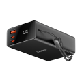 Zero® Voltix V-200 Power Bank 20000mAh 22.5W Fast Charging PowerBank | QC 3.0 Powerbank | USB-C Input/Output Powerbank  | Built-in Cable Powerbank | Aluminum Body Powerbank | Portable Powerbank  | Fast Charge Power Bank for Android & IOS. 