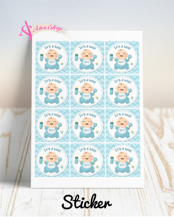 Its a boys uncut stickers Customization available