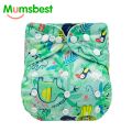 Mumsbest Ecological Baby Cloth Diapers with Insert Washable Reusable Nappy Liners Training Pants Adjustable Pocket Diaper Cover. 