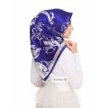 Bawal Satin scarf Silk Shawl Printed bawalmurah square tudung cantik. 