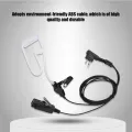 Talkie Earphone 2 Pin Acoustic Tube with PTT Mic for Motorola FD-150A FD-450A FD-160A FD-460A XTN446 XTN500 XTN600 XTN. 