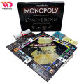 Monopoly Game of Thrones Board Game Collectable Monopoly Game Official Game of Thrones Merchandise. 
