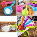 Multi-Color Set of 5 Large Size Measuring Spoon Set For Baking. 